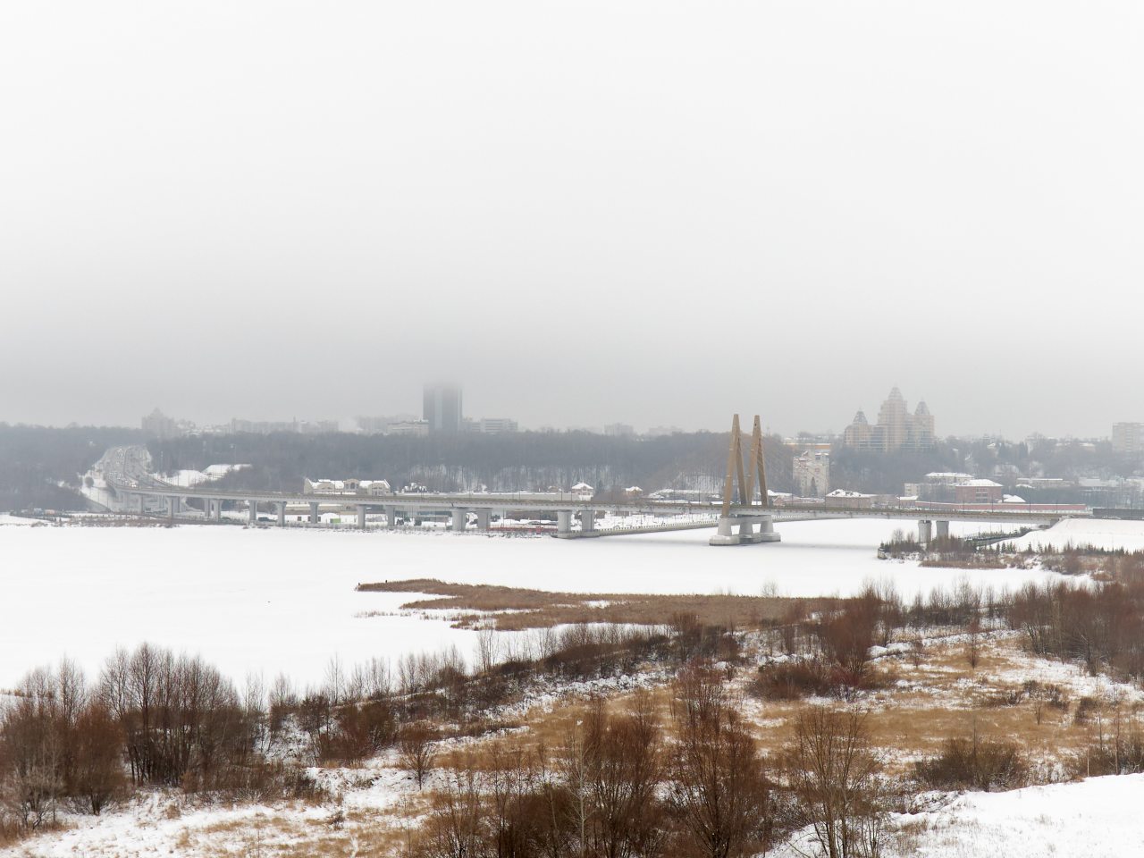 Вид на город