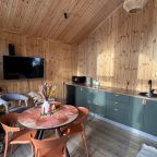 Возможность самостоятельного приготовления пищи, Коттедж Дом с панорамным видом над сосновым бором