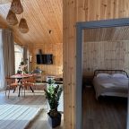 Мини-кухня, Коттедж Дом с панорамным видом над сосновым бором