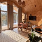 Мини-кухня, Коттедж Дом с панорамным видом над сосновым бором