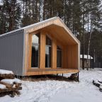 Терраса, Коттедж Дом с панорамным видом над сосновым бором