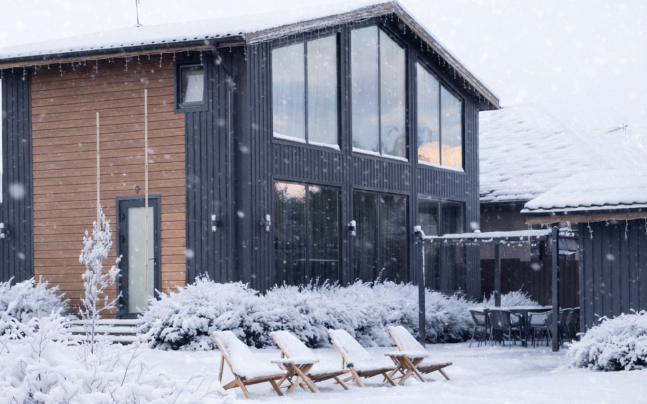 Фасад семейного дома