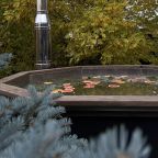 Чан около бани