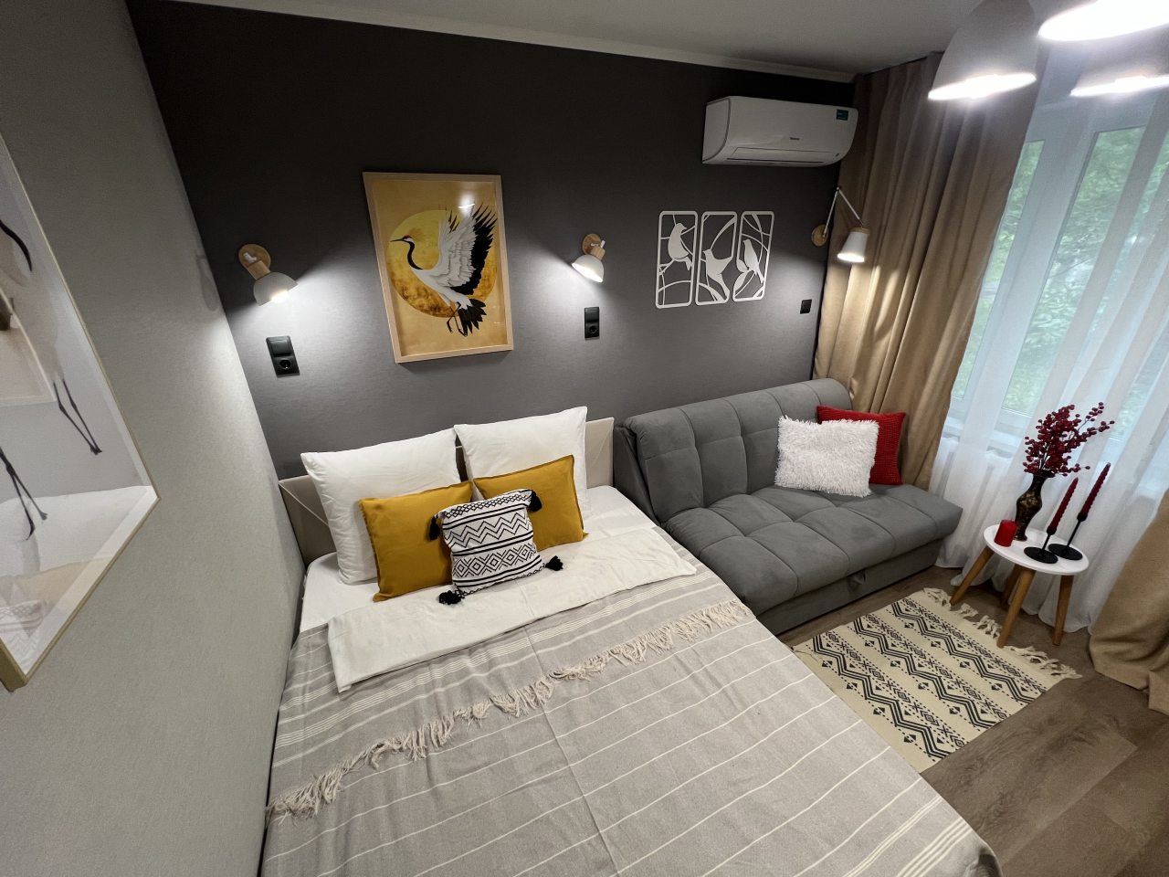 Квартира (Двухкомнатные апартаменты ГНЕЗДО), Апартаменты Двухкомнатные ГНЕЗДО