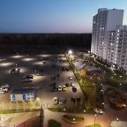 Красивый вид из окна.