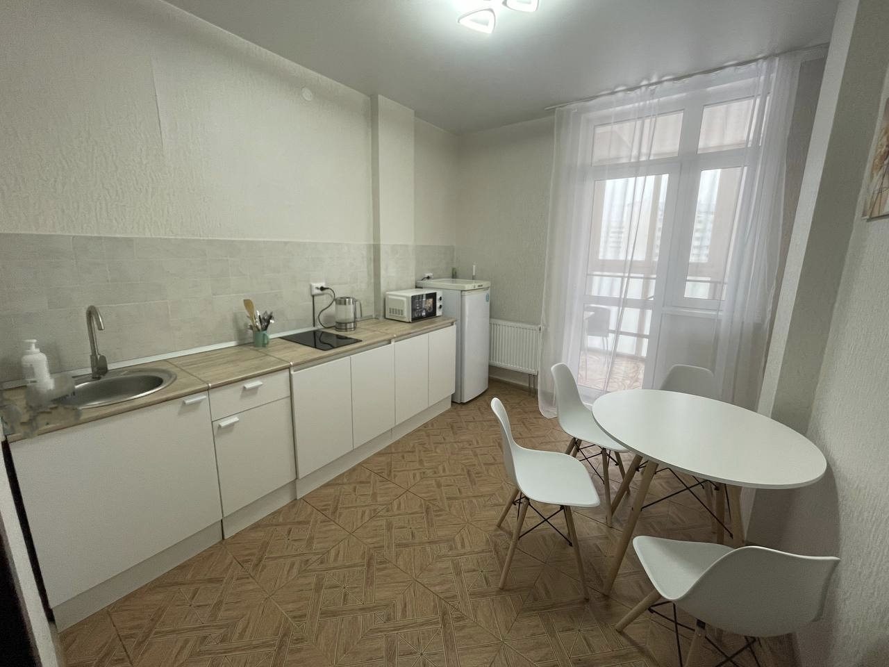 Шестиместный (На Высоцкого), Апартаменты 2х комнатные для 4х человек на Высоцкого