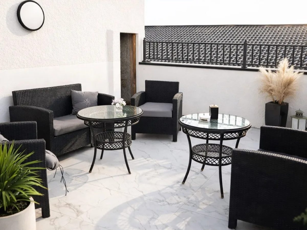 Апартаменты (Океан с собственной террасой), Гостевой дом Апарт Июль