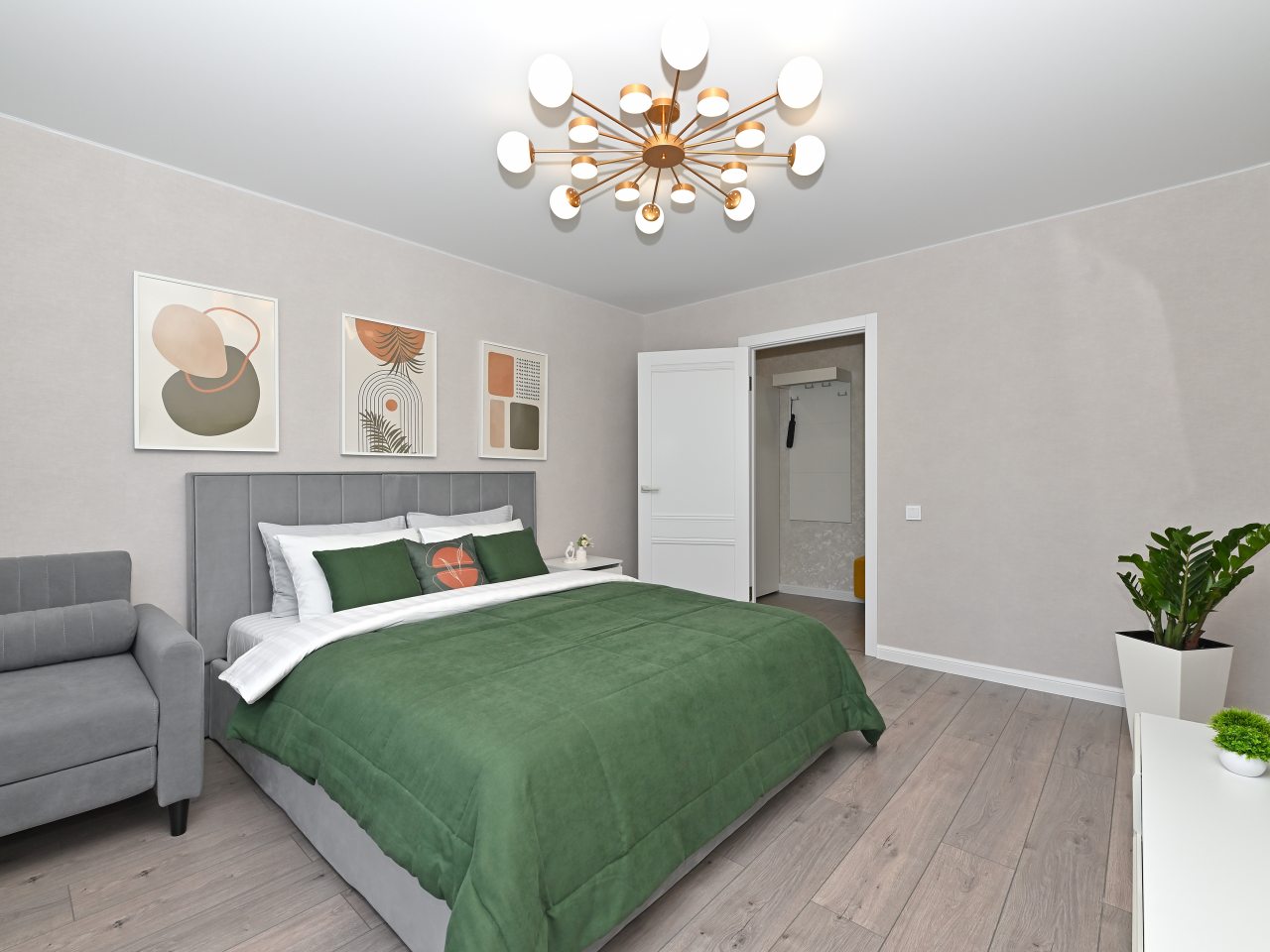 Двухместный (С двумя отдельными спальнями), Апартаменты Kenig Holidays вблизи Верхнего Озера и Музея Янтаря