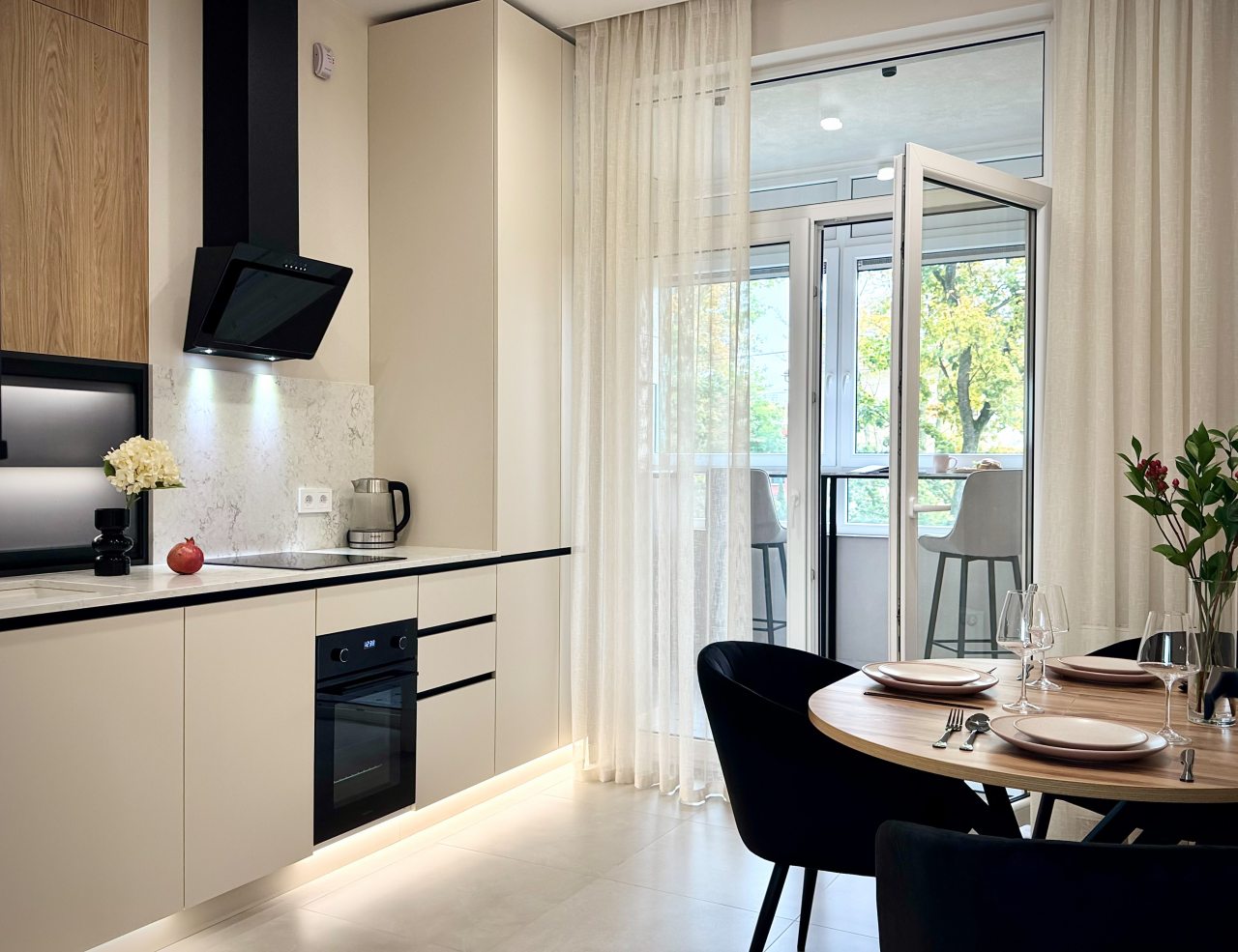 Одноместный (Одноместный с видом на зелень), Апартаменты Kenig Holidays вблизи Центрального парка