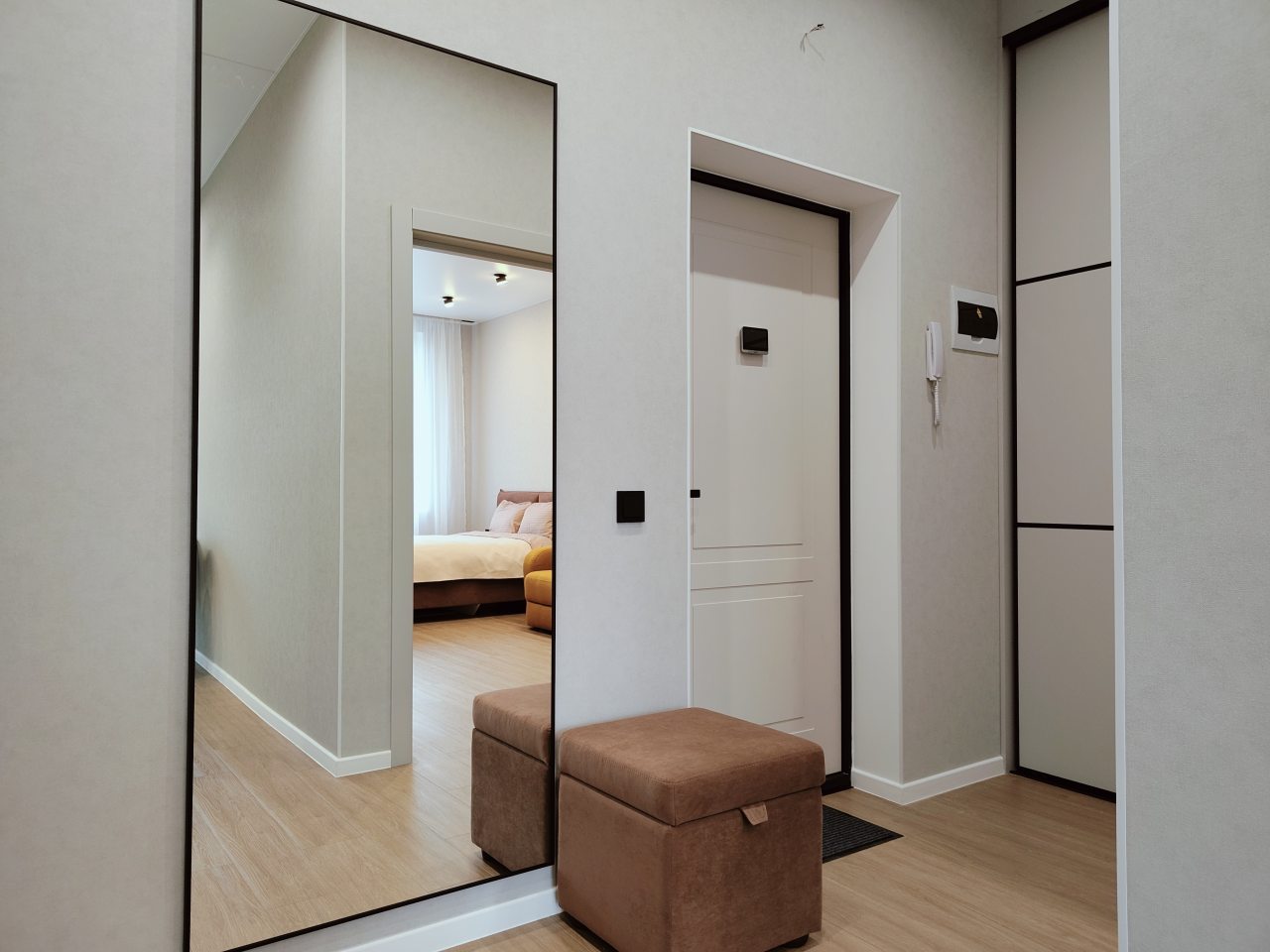 Одноместный (С лоджией и видом на зелень), Апартаменты Kenig Holidays вблизи Центрального парка