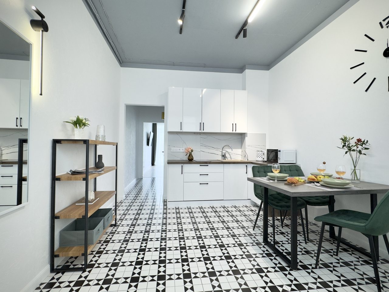 Студио (С балконом и видом на реку), Апартаменты Kenig Holidays в премиум ЖК Рыбная Деревня