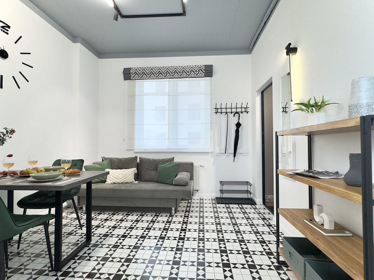 Студио (С балконом и видом на реку), Апартаменты Kenig Holidays в премиум ЖК Рыбная Деревня