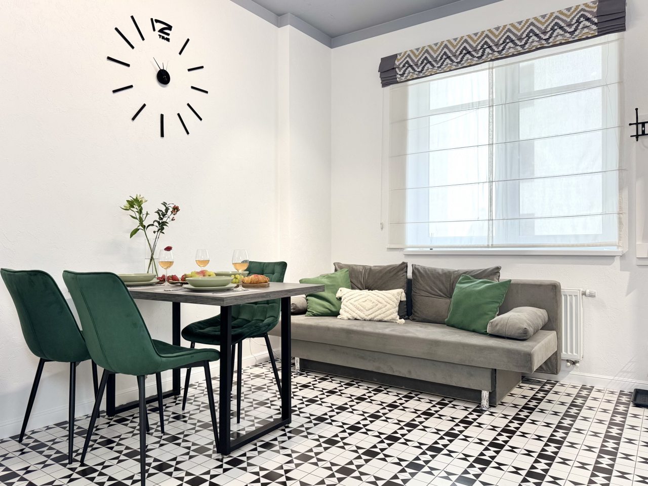 Студио (С балконом и видом на реку), Апартаменты Kenig Holidays в премиум ЖК Рыбная Деревня