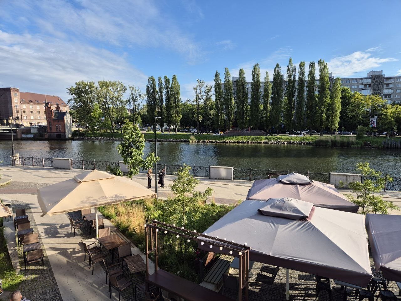 Студио (С видом на реку), Апартаменты Kenig Holidays в премиум ЖК Рыбная Деревня