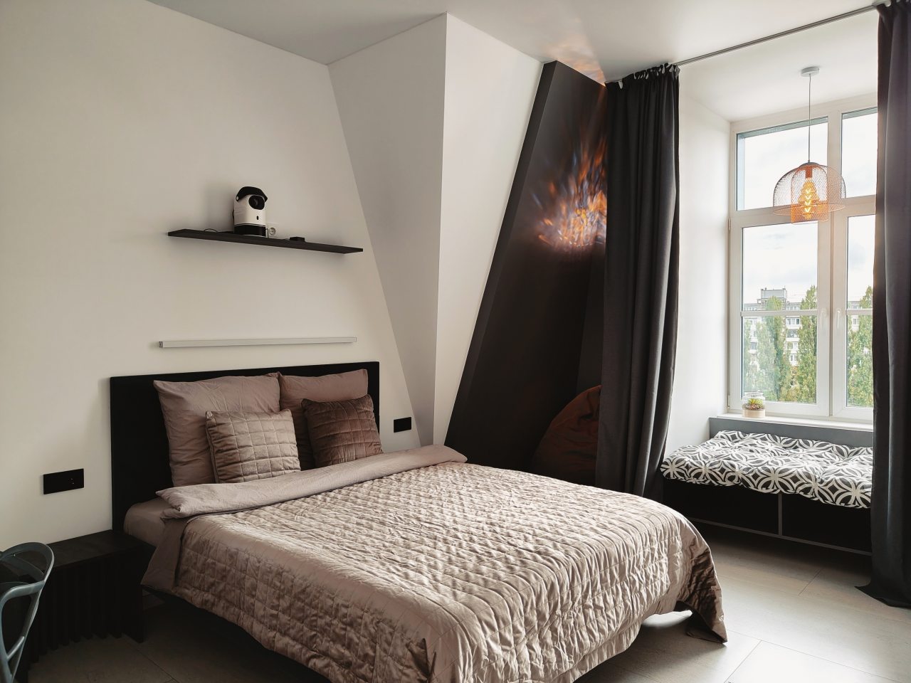 Квартира (С балконом и видом на реку 2к), Апартаменты Kenig Holidays в премиум ЖК Рыбная Деревня