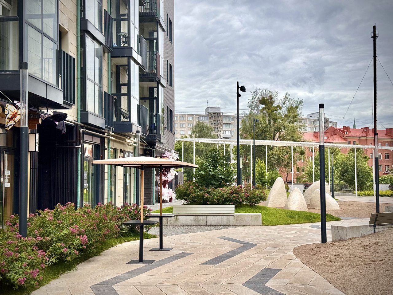 Квартира (С балконом и видом на реку 2к), Апартаменты Kenig Holidays в премиум ЖК Рыбная Деревня