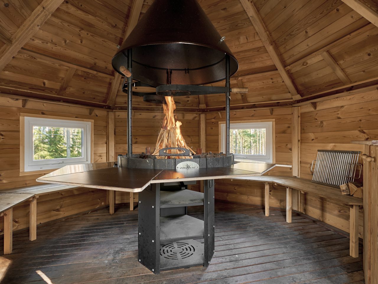 Дом (Дом с Гриль-домом №4), База отдыха LAND BREEZE