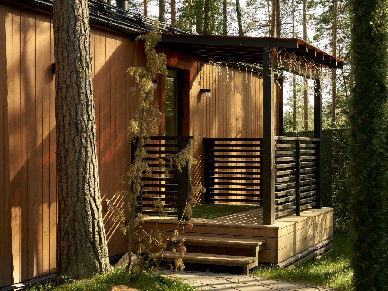 Дом (Дом с Гриль-домом №4), База отдыха LAND BREEZE