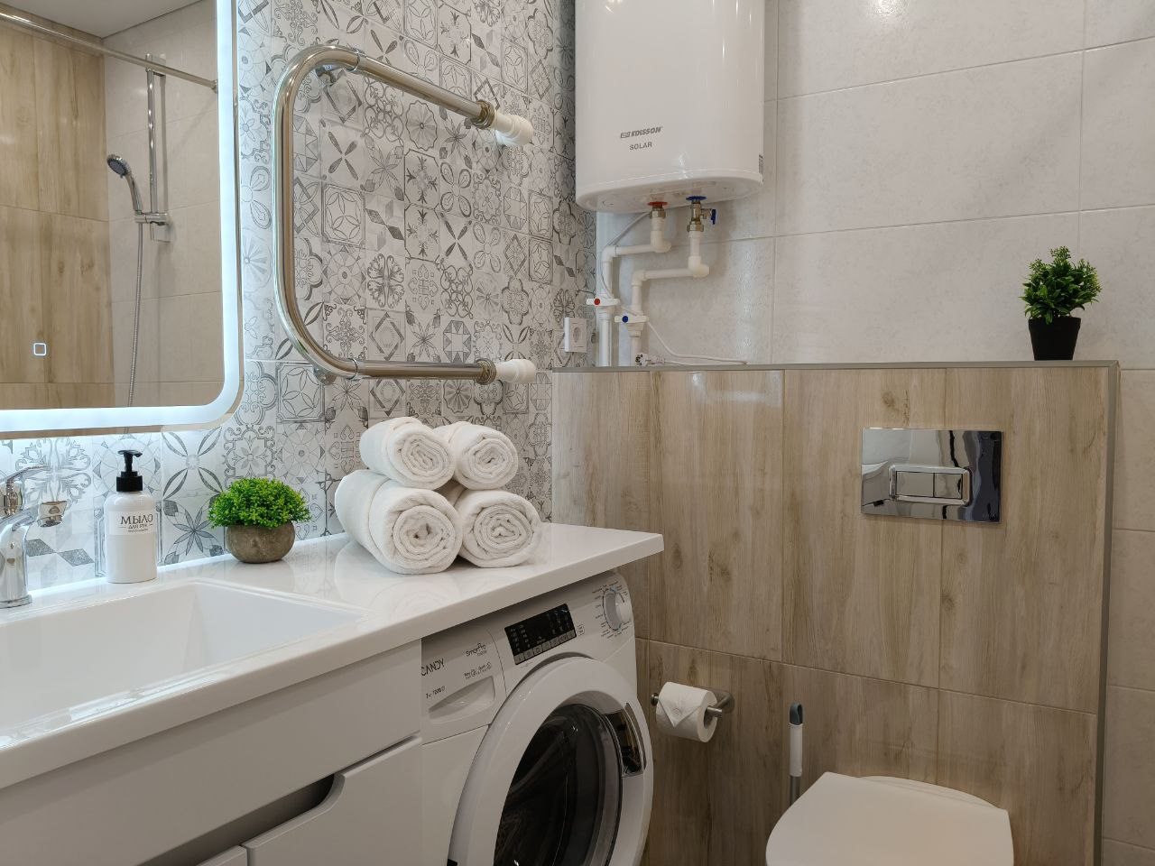 Водонагреватель, стиральная машина