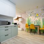 Возможность самостоятельного приготовления пищи, Апартаменты Просторные евро 2-комнатные в центре Перми