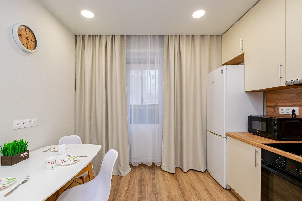 Возможность самостоятельного приготовления пищи, Апартаменты На Спартаковской 14