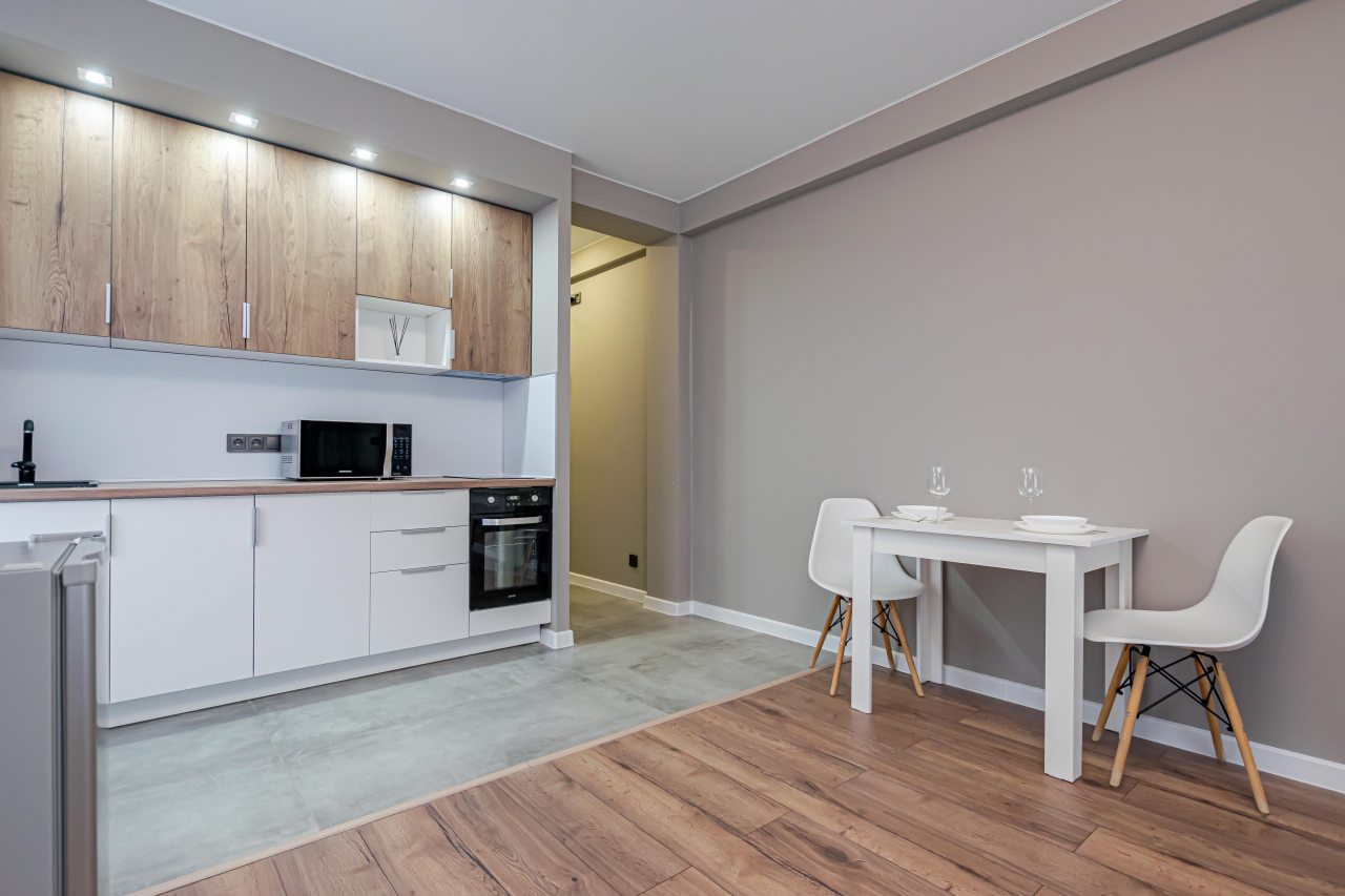 Двухместный (Современная студия у цирка), Апартаменты Просторная студия у цирка