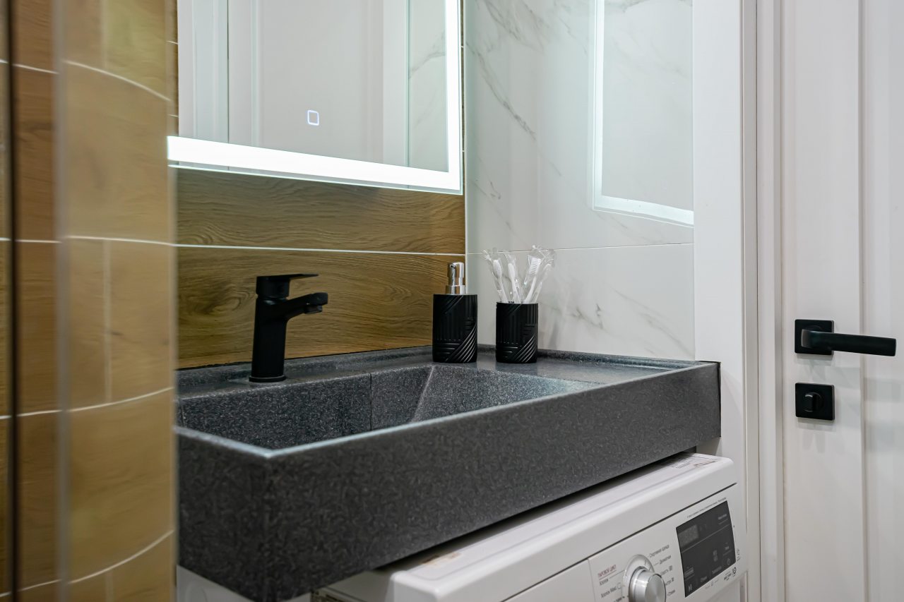 Двухместный (Современная студия у цирка), Апартаменты Просторная студия у цирка