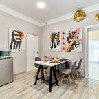 Кухня апартаменты 55 м2