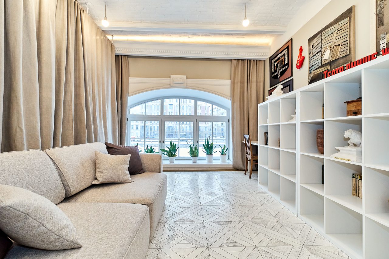 Вид в апартаментах 50м2