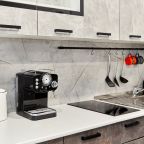 Кухня в апартаментах 55 м2