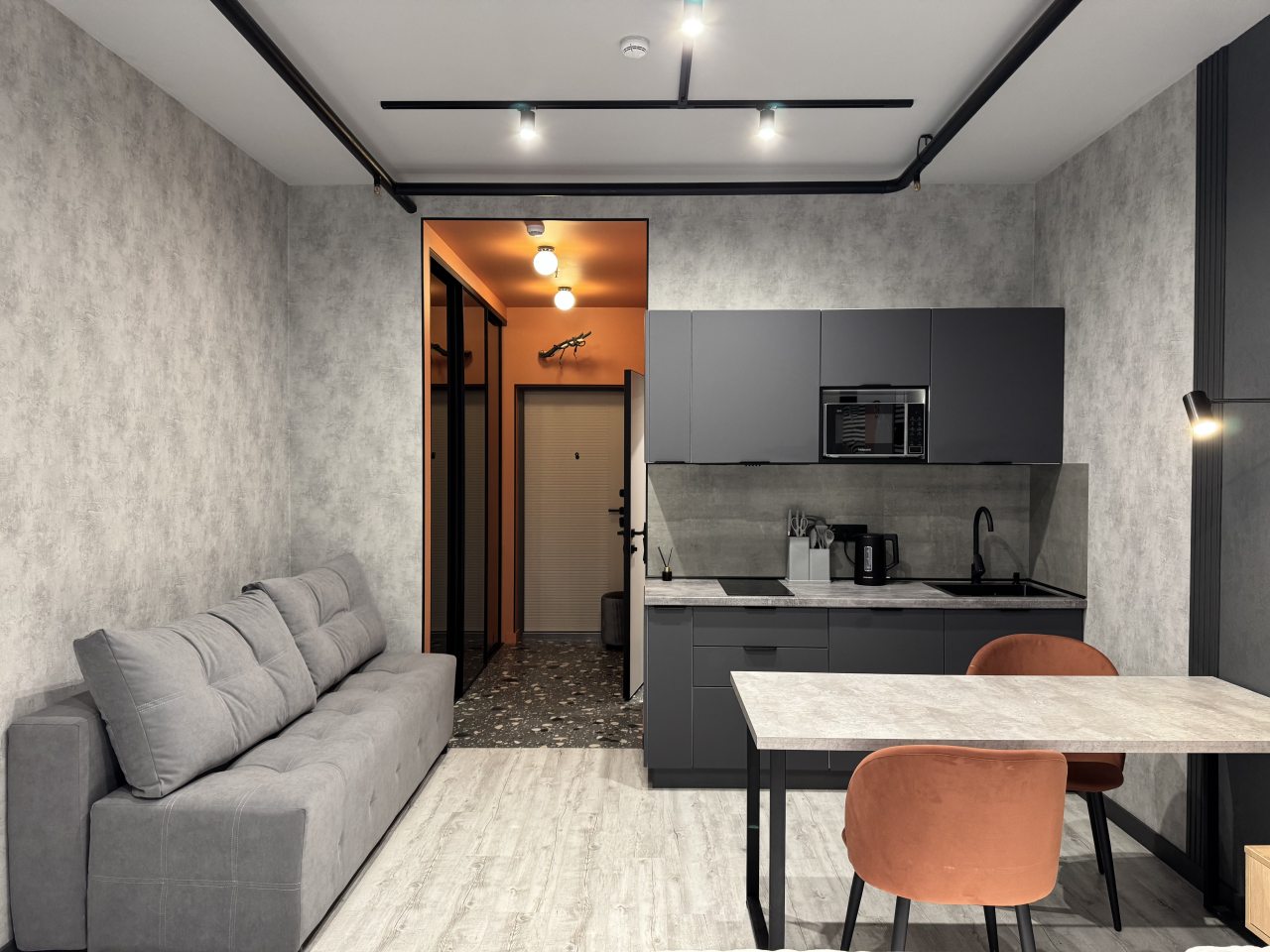 Студио (Atmosfera Sna. Локация для твоего лайфстайла в МАКИ), Апартаменты Atmosfera Sna на Маковского 6