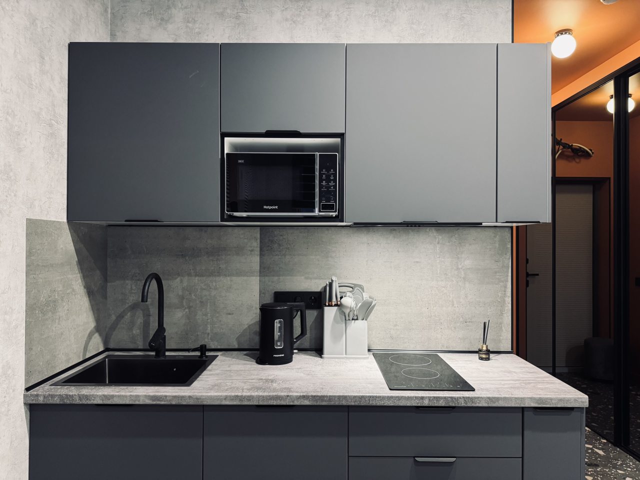 Квартира (Atmosfera Sna. Филигранные апарты у набережной в МАКИ), Апартаменты Atmosfera Sna на Маковского 6