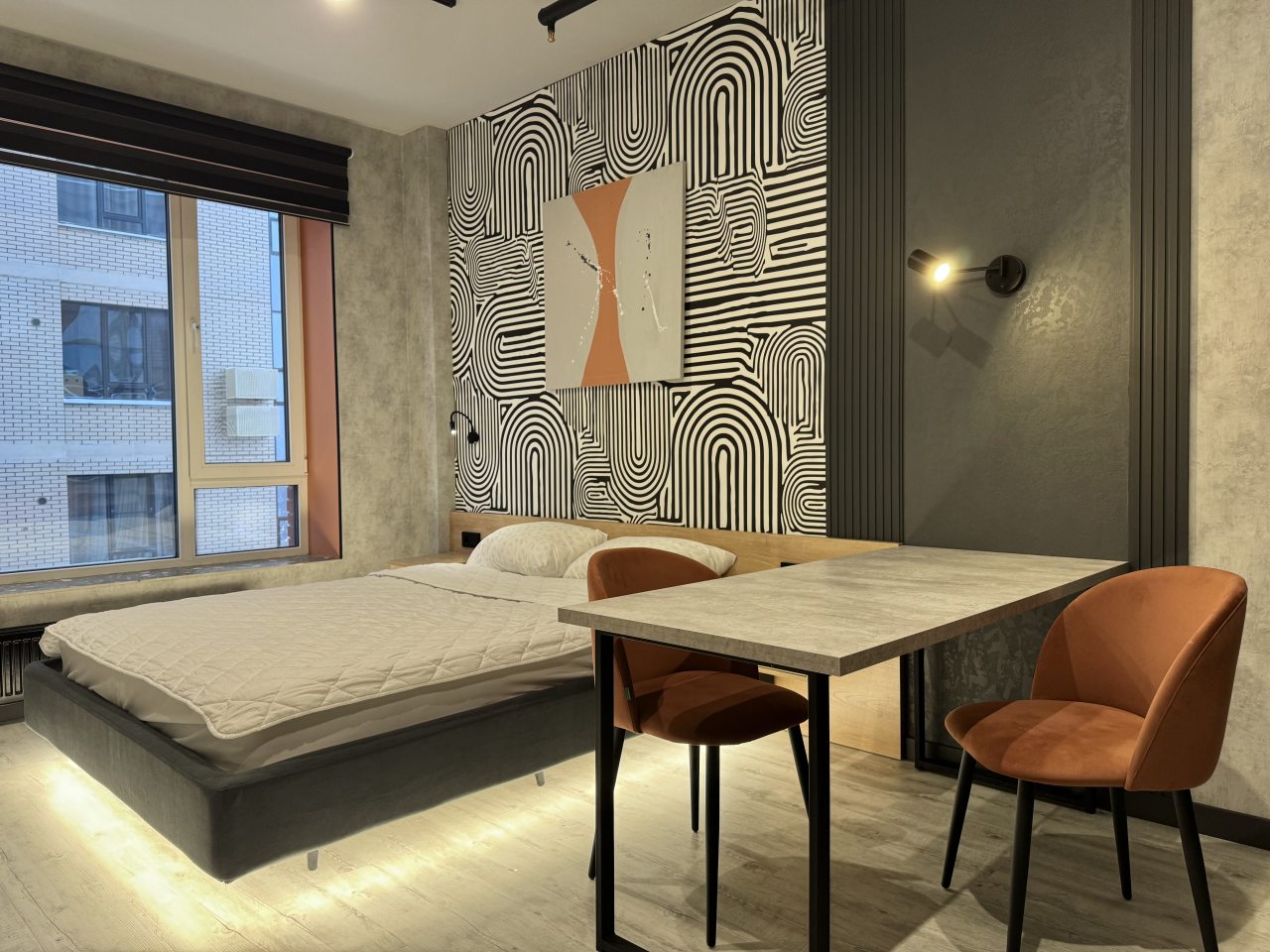 Апартаменты (Atmosfera Sna. Акцентная студия у Михайловской набережной в МАКИ), Апартаменты Atmosfera Sna на Маковского 6