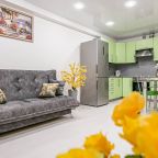 Гостиная с кухней и кондиционером