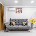 Гостиная с кухней и кондиционером