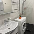 Санузел совмещенный с душем и теплым полом..................