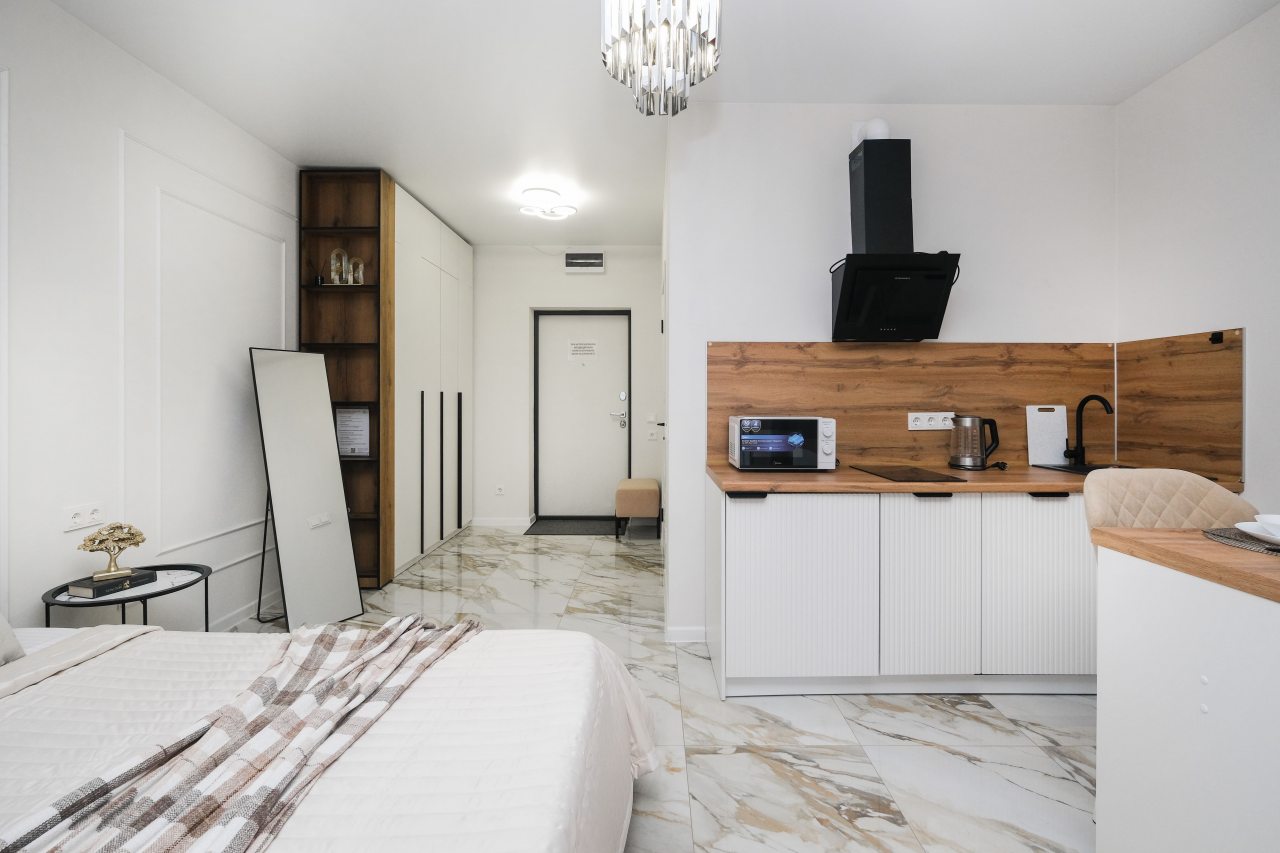 Двухместный (На 20 этаже), Апартаменты Room Hotel на Ипподромская 12