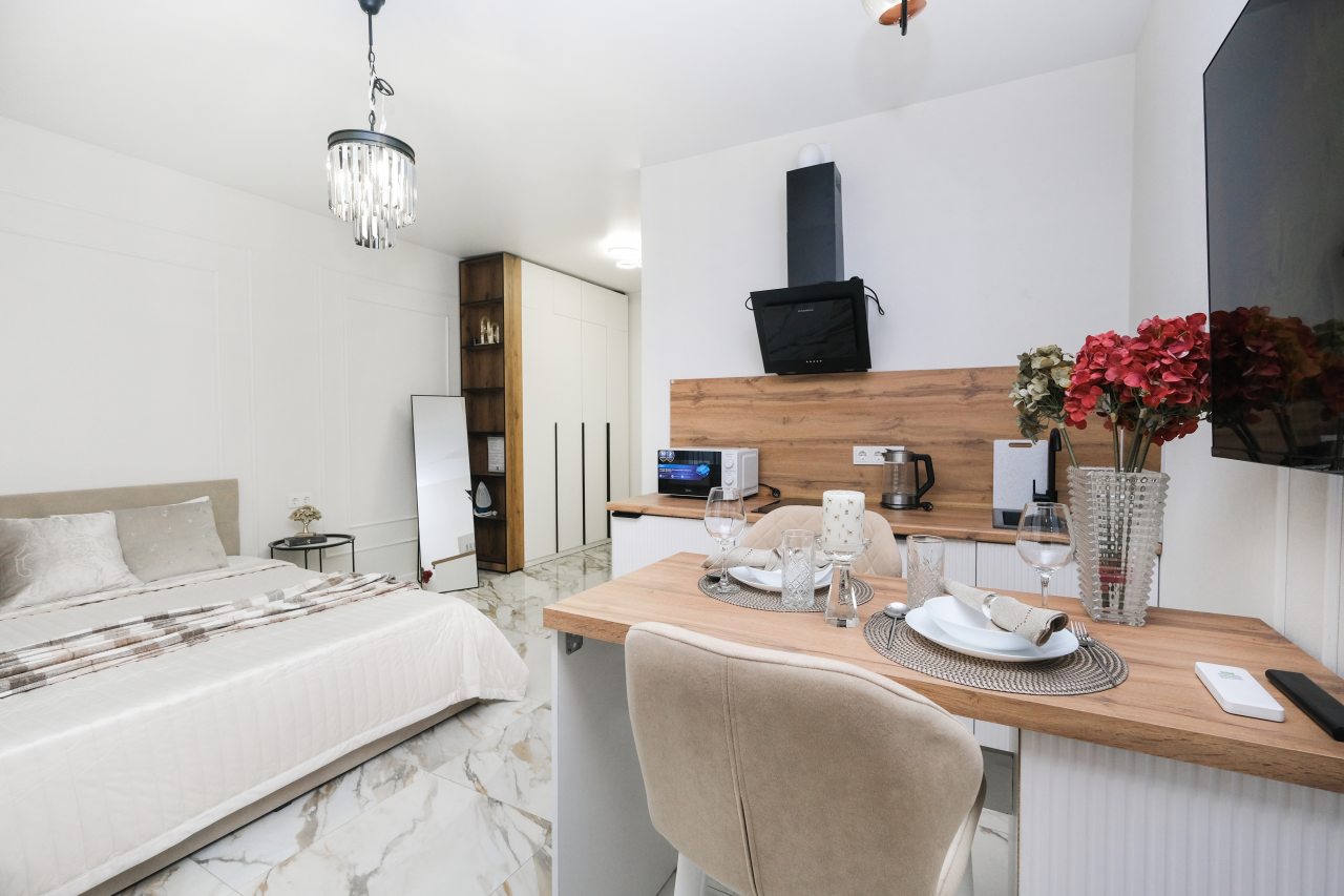 Двухместный (На 21 этаже), Апартаменты Room Hotel на Ипподромская 12