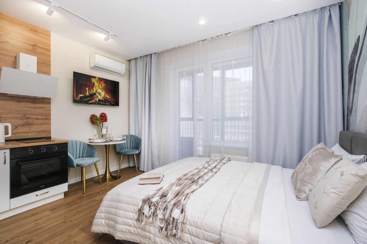 Двухместный (На 6 этаже), Апартаменты Room Hotel на Ипподромская 12