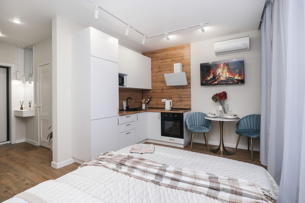 Двухместный (На 6 этаже), Апартаменты Room Hotel на Ипподромская 12