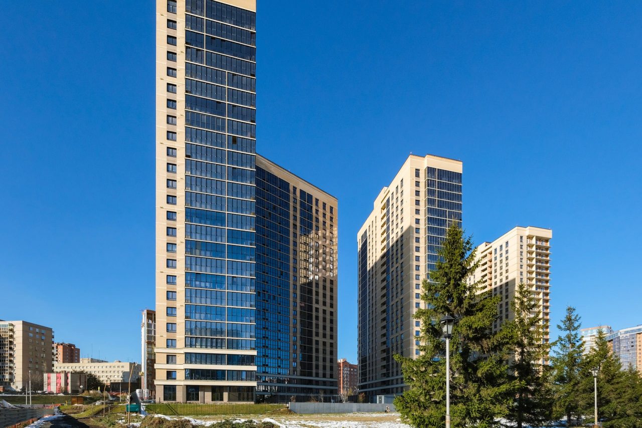 Трёхместный и более (С красивым видом на 11 этаже), Апартаменты Room Hotel на Ипподромская 12