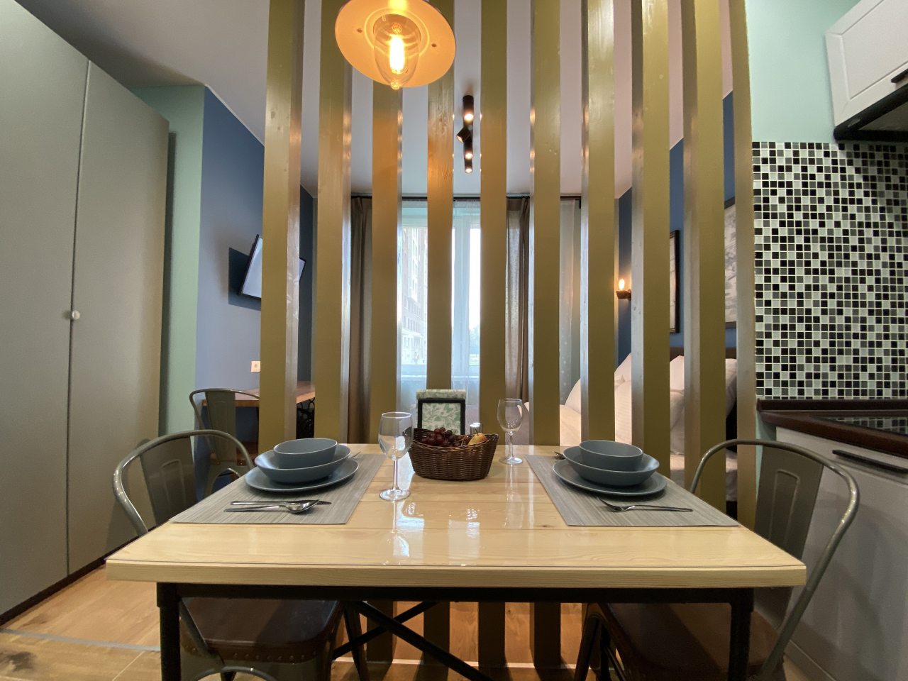 Квартира (Двухместная с дизайнерским ремонтом), Апартаменты TinaRental