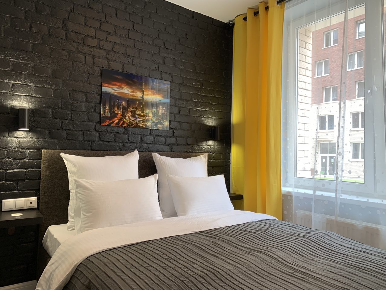 Квартира (Четырехместная с дизайнерским ремонтом), Апартаменты TinaRental