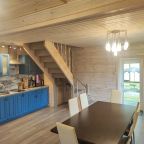 Шестиместный (Деревянный коттедж (половина 2П) 2 этажа), Гостевой дом Лукино-Парк