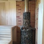 Шестиместный (Деревянный коттедж (половина 2П) 2 этажа), Гостевой дом Лукино-Парк