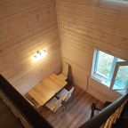 Трехместный (Деревянный коттедж (половина 3Л) 2 этажа), Гостевой дом Лукино-Парк