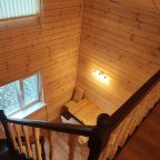 Трехместный (Деревянный коттедж (половина 3П) 2 этажа), Гостевой дом Лукино-Парк