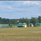 Трехместный (Деревянный коттедж (половина 3П) 2 этажа), Гостевой дом Лукино-Парк