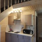 Трехместный (Деревянный коттедж (половина 4Л) 2 этажа), Гостевой дом Лукино-Парк