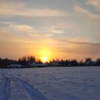 Трехместный (Деревянный коттедж (половина 4П) 2 этажа), Гостевой дом Лукино-Парк